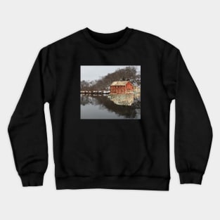 The red house by the lake Crewneck Sweatshirt